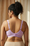 Zivame True Curv Single Layered Non Wired Full Coverage Minimiser Bra - Orchid Bloom — thumbnail 2